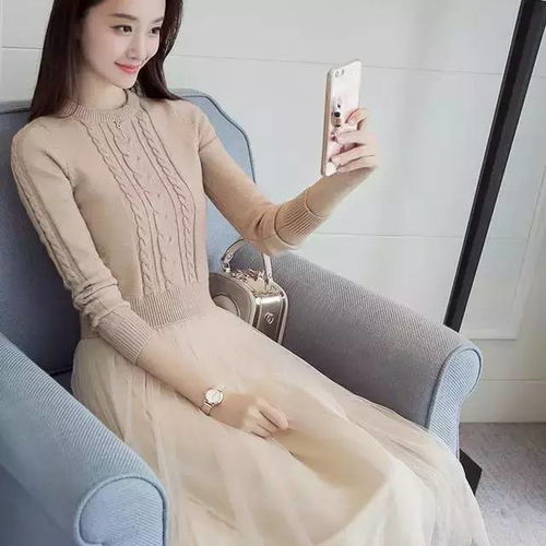 大年初一,別穿一身黑 建議穿這 歐版 毛衣裙,顯白嫩超養(yǎng)眼