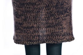 深頂青春 混紗絞花輕薄毛裙的時尚魅力