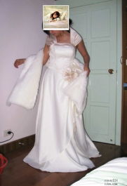 編織華美嫁衣 xiner534 婚紗、禮服與毛披肩的混紗魅力